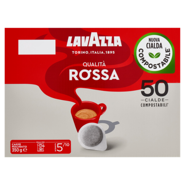 Lavazza Qualità Rossa 50 Cialde Compostabili* 350 g