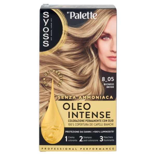 Syoss By Palette Oleo Intense 8-05 Biondo Beige