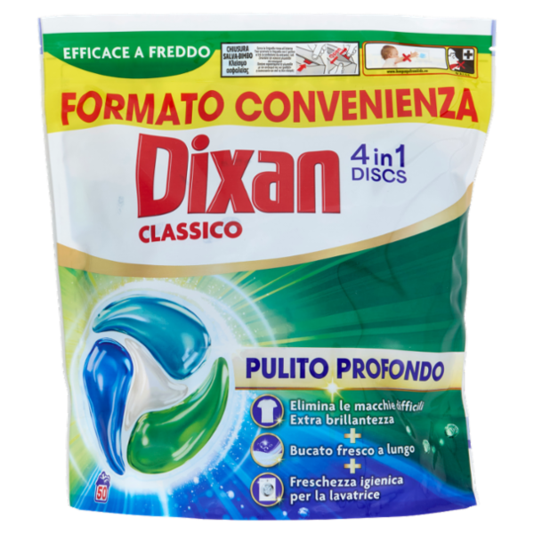 DIXAN Discs Classico 50pz (825g)