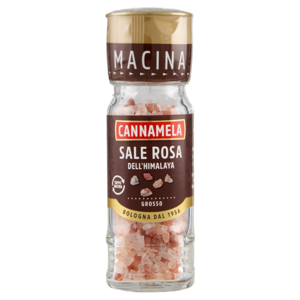 Cannamela Macina Sale Rosa dell'Himalaya Grosso 60 g