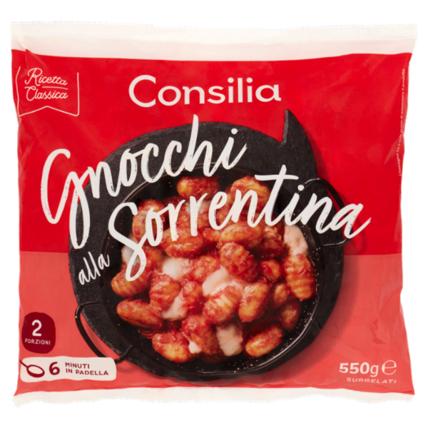 Consilia Gnocchi alla Sorrentina Surgelati 550 g