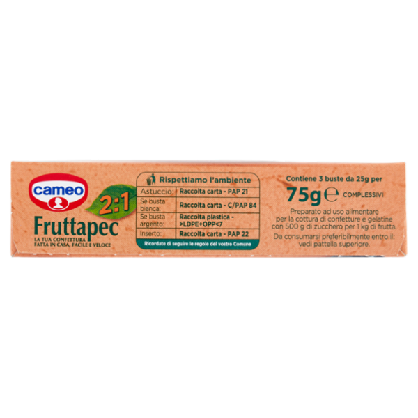 cameo Fruttapec 2:1 Gusto Equilibrato 3 x 25 g