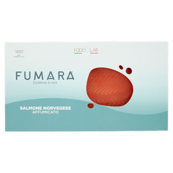 Fumara Salmone Norvegese Affumicato Fetta lunga 300 g