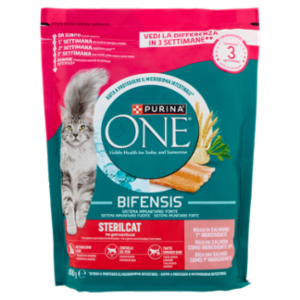 PURINA ONE Bifensis Sterilcat Salmone 800g