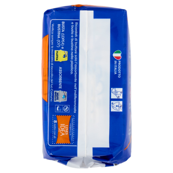 Lines Idea ultra notte con ali 8 pz