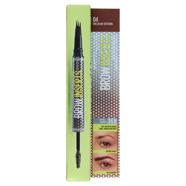 Maybelline New York Brow Inserts 04 Medium Brown