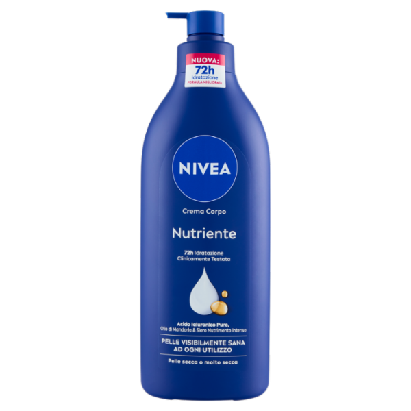 Nivea Crema Corpo Nutriente Pelle secca o molto secca 500 ml