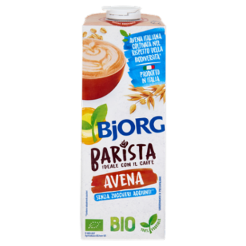 BJORG Avena Barista Bevanda Vegetale Biologica, Prodotto In Italia, 1L