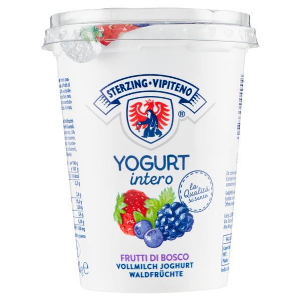 Sterzing Vipiteno Yogurt intero Frutti di Bosco 500 g