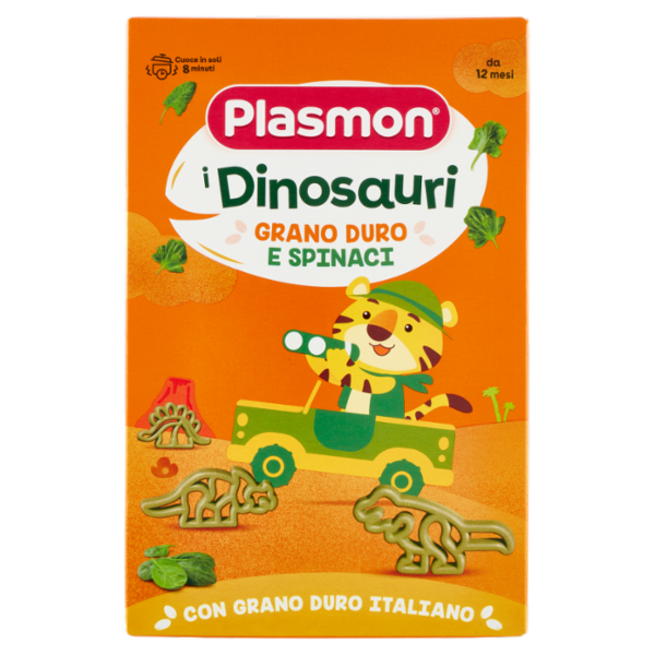 Plasmon i Dinosauri Grano Duro e Spinaci 250 g