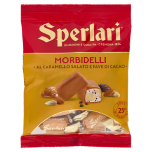 Sperlari Morbidelli Al Caramello Salato e Fave Di Cacao 117 g