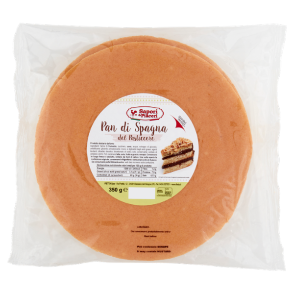 Sapori & Piaceri Pan di Spagna del Pasticcere 350 g