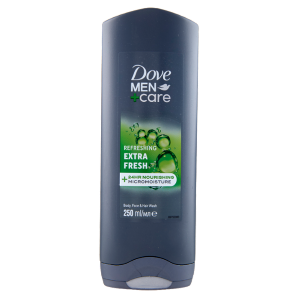 Dove Men+Care Refreshing Extra Fresh Body, Face & Hair Wash 250 ml