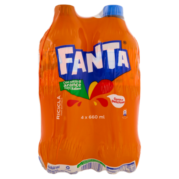 Fanta Orange PET 4 x 66 cl