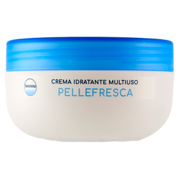 Leocrema Crema Idratante Multiuso Pellefresca Aloe Vera e Acido Ialuronico 150 ml
