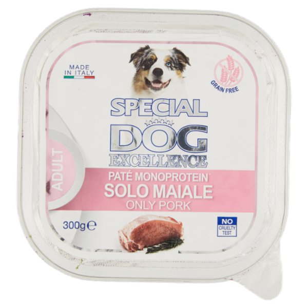 Special Dog Excellence Adult Patè Monoprotein* Solo Maiale 300 g