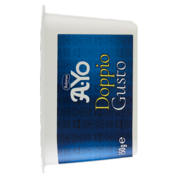 Arborea A-Yo Doppio Gusto Yogurt Bianco Dolce + anelli al cioccolato 150 g