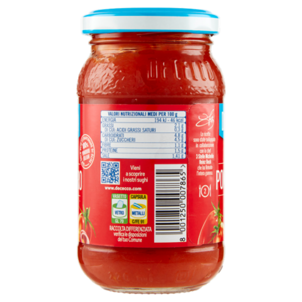 De Cecco Sugo al Pomodoro con Passata di Datterini 200 g