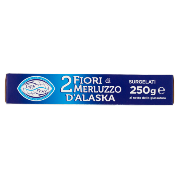 Oggi Pesce 2 Fiori di Merluzzo d'Alaska Surgelati 250 g