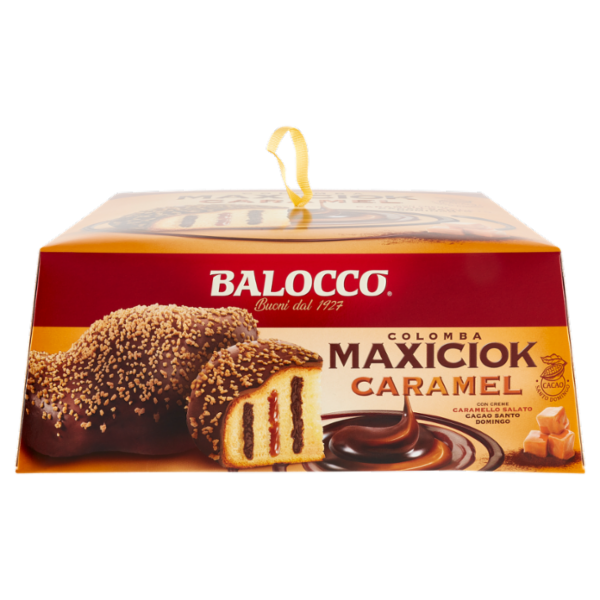 Balocco Colomba Maxiciok Caramel 750 g