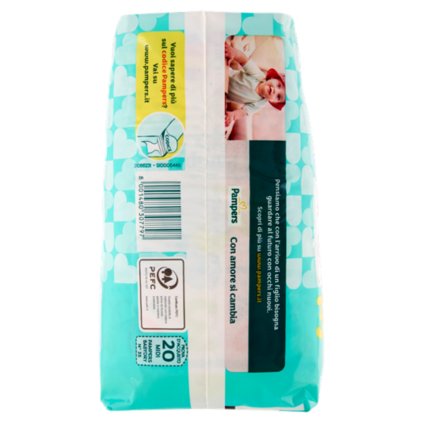 Pampers Baby-dry Midi 20 pz