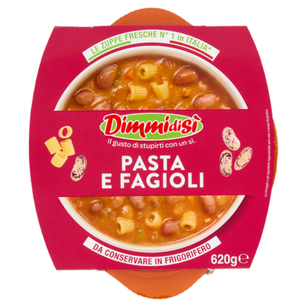 DimmidiSì Pasta e Fagioli 620 g