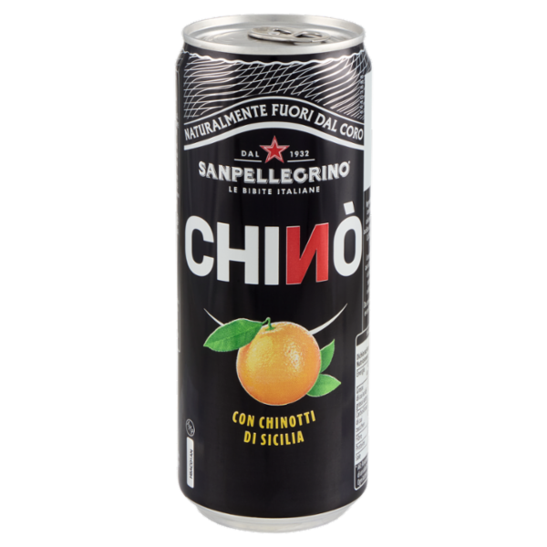 BIBITE SANPELLEGRINO, Bevanda Gassata, Chinò, Lattina - 330ml