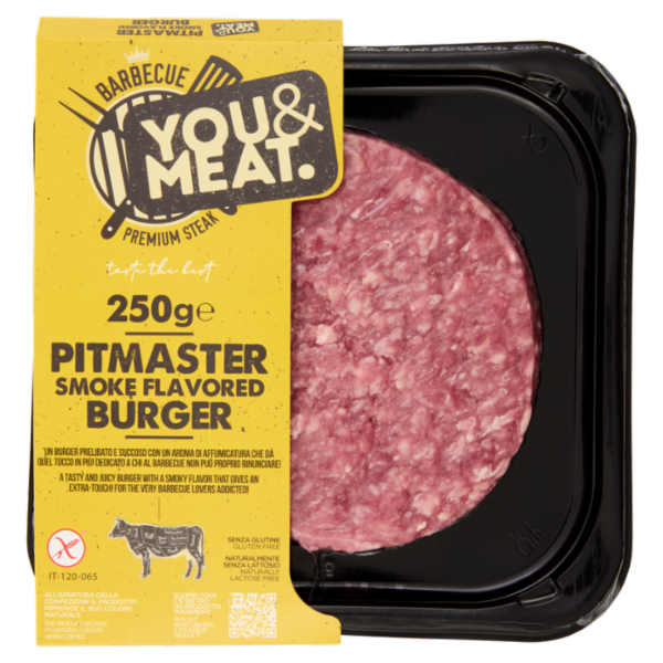 You&Meat Pitmaster Smoke Flavored Burger 250 g