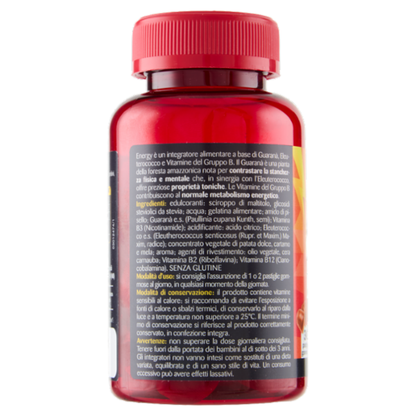 Matt Benessere energy Gummies 30 pastiglie gommose 90 g