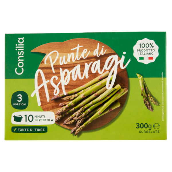 Consilia Punte di Asparagi Surgelate 300 g