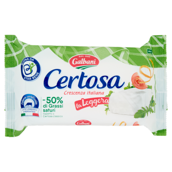 Galbani Certosa Crescenza italiana la Leggera 165 g