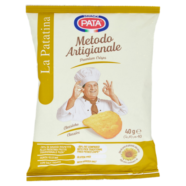 Pata la Patatina Metodo Artigianale Classiche 40 g