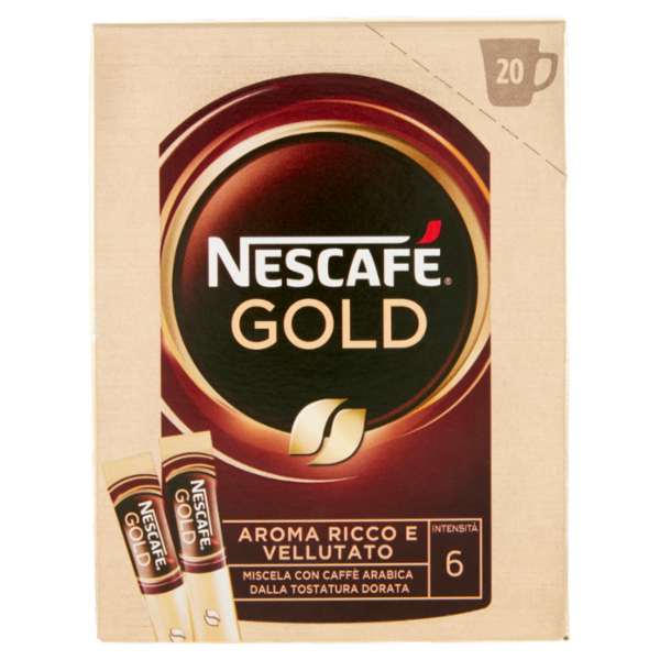 NESCAFÉ Gold Caffè Solubile 20 Bustine da 1,7g