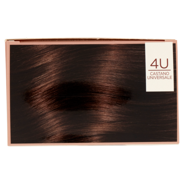 L'Oreal Paris Colorazione permanente senza ammoniaca, Riflesso Universale, Castano 4U