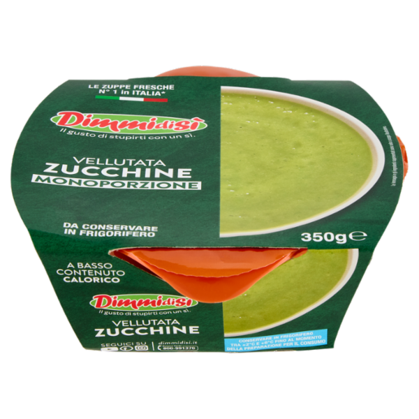 DimmidiSì Vellutata Zucchine Monoporzione 350 g