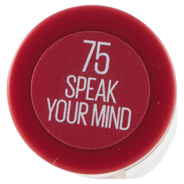 Maybelline New York Rossetto Matita SuperStay Ink Crayon Matte a Lunga Tenuta, 75 Speak Your Mind