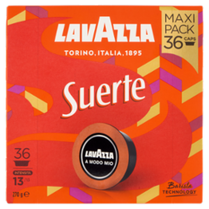 Lavazza A Modo Mio Suerte 36 Capsule 270 g