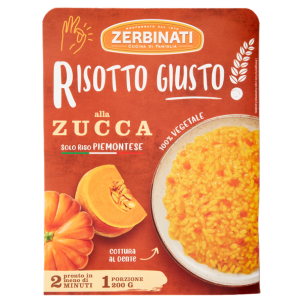 Zerbinati Risotto Giusto! alla Zucca 200 g