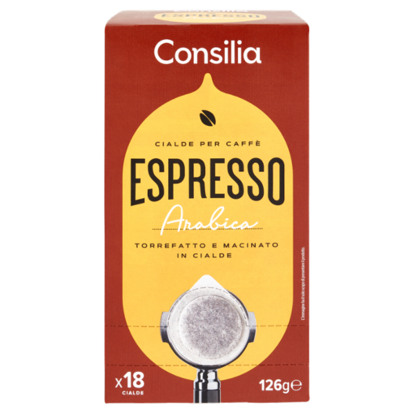 Consilia Caffè in Cialde Espresso Arabica 18 pezzi