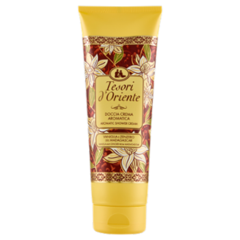 Tesori D'Oriente Doccia Crema Aromatica Vaniglia e Zenzero Del Madagascar 250 Ml