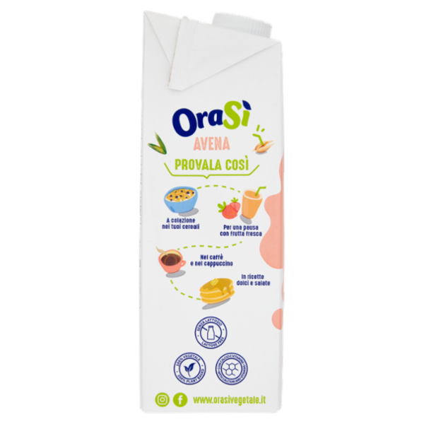 OraSì Avena Senza Zuccheri Aggiunti* 1 L