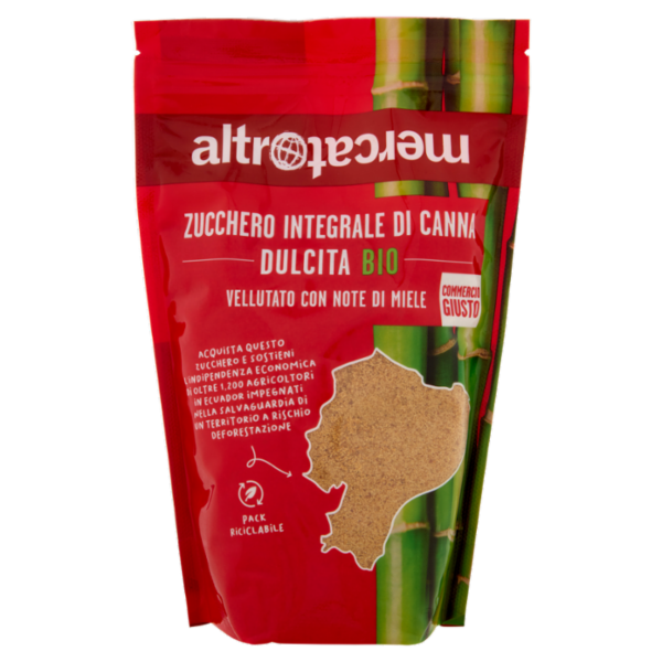 altromercato Zucchero Integrale di Canna Dulcita Bio 500 g