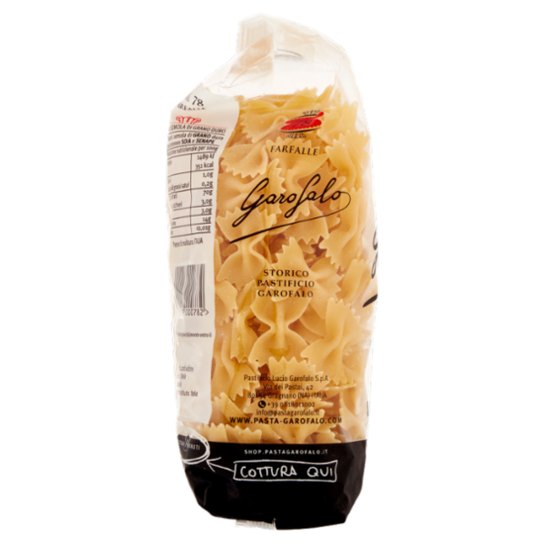 Garofalo Farfalle 78 Pasta di Semola di Grano Duro 500 g
