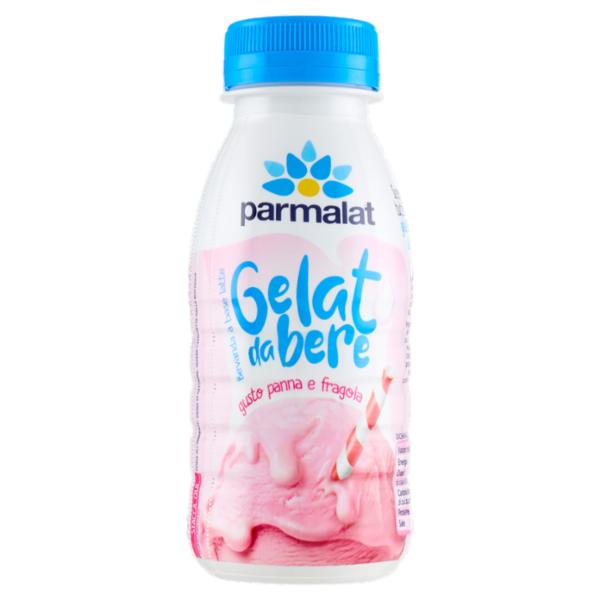 parmalat Gelat da Bere UHT Panna e Fragola 250ml