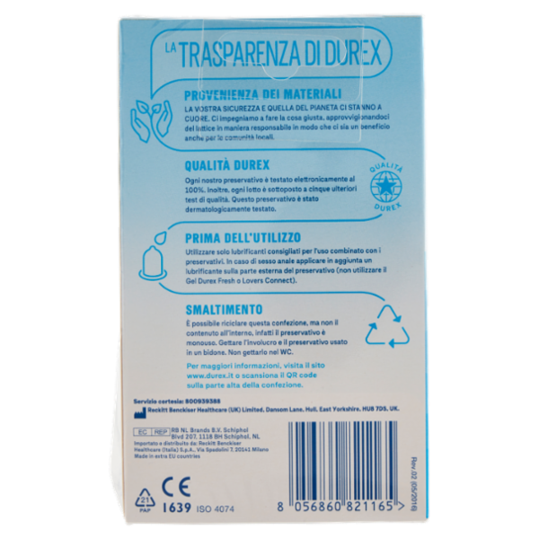 Durex Preservativi Classici Settebello, 27 Profilattici