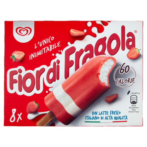 Algida Fior di Fragola 8 x 51 g