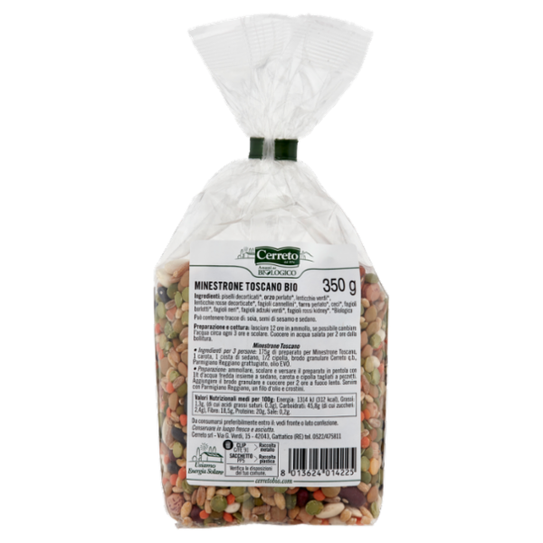 Cerreto i Classici Minestrone Toscano Bio 350 g