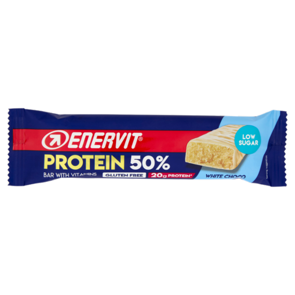 Enervit Protein 50% Bar with Vitamins White Choco 40 g