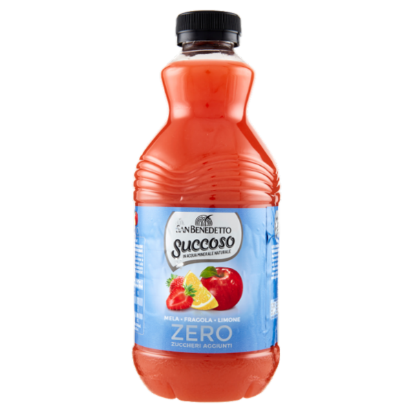 San Benedetto Succoso Zero Mela Fragola Limone PET 0,90 L