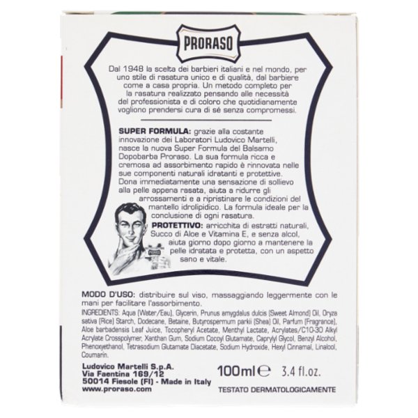 Proraso Balsamo Dopobarba Protettivo 100 ml
